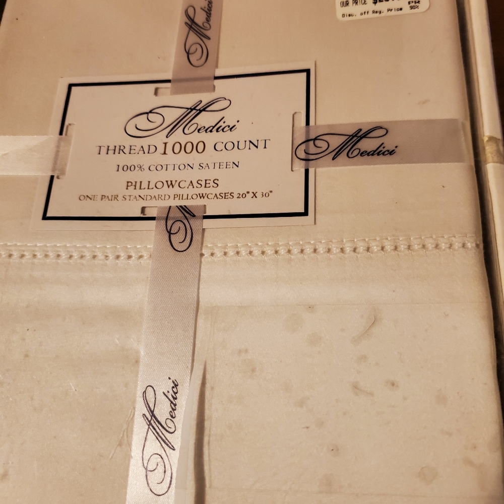 1000 tc standard pillowcases